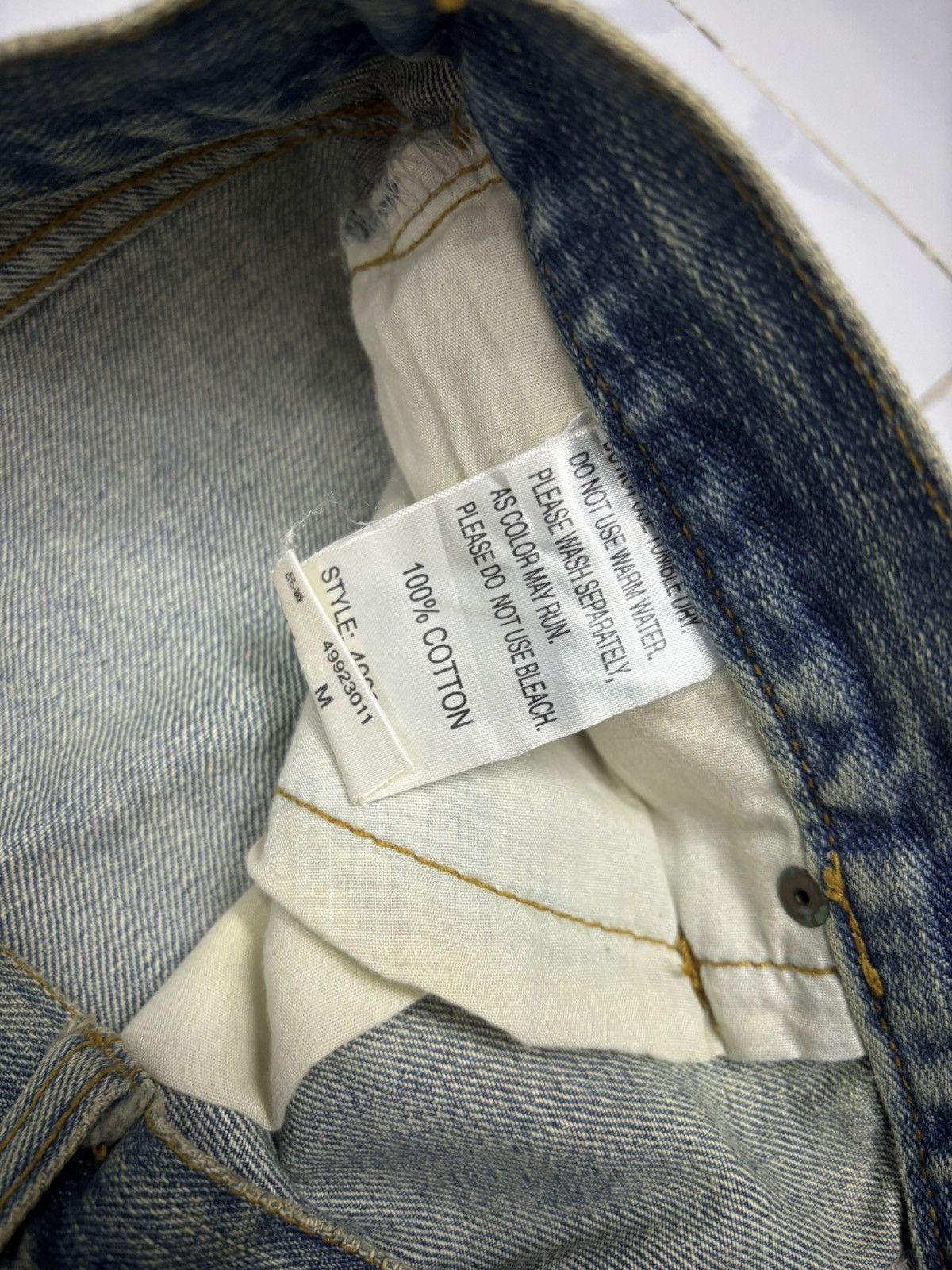 Acne Studios EXHIBITIONIST DESTROYED GRUNGE PATCHWORK DENIM JEANS Size US 32 / EU 48 - 10 Thumbnail