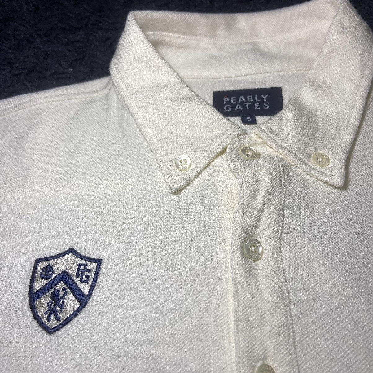 Japanese Brand × Polo Ralph Lauren × Vintage PEARLY GATES LONG SLEEVE POLO Size US M / EU 48-50 / 2 - 4 Thumbnail