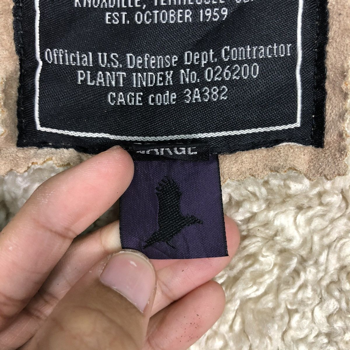 Alpha Industries 🔥VINTAGE SHEARLING SHERPA BIKER JACKET ALPHA INDUSTRIES Size US L / EU 52-54 / 3 - 22 Thumbnail