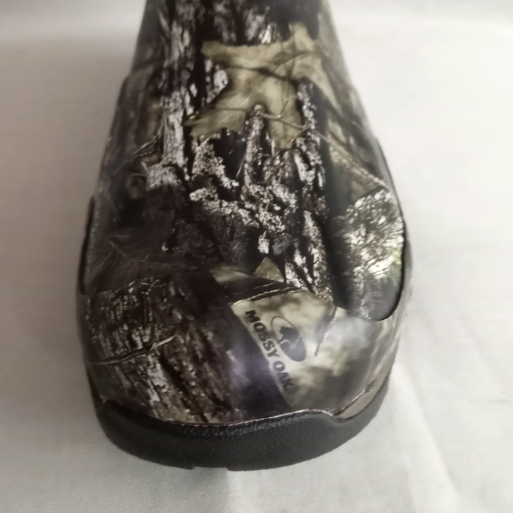 Vintage Lacrosse Boots Mens US 8 4.5" Alpha Muddy Mossy Oak Camo 330020 Camouflage Slip On Rubber Mossy Oak US8 Mens Boots Size US 8 / EU 41 - 6 Thumbnail