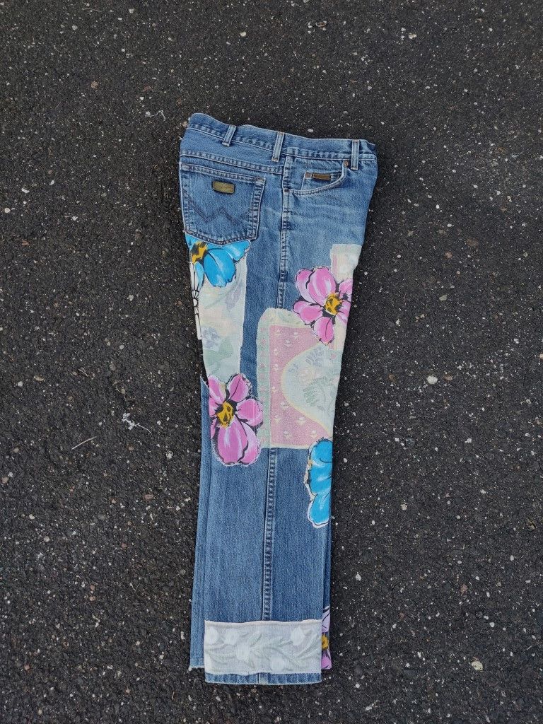 Kapital × Number (N)ine × Vintage Vintage Kapital Inspired Repaired Denim Saschiko Patchwork Size US 34 / EU 50 - 3 Thumbnail