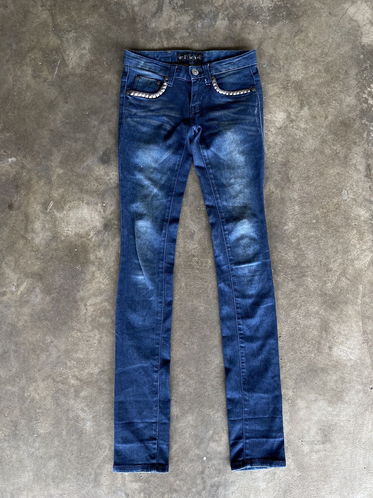 Japanese Brand BRUSH IFSIXWASNINE DENIM PANTS Size 27" / US 4 / IT 40 - 1 Thumbnail