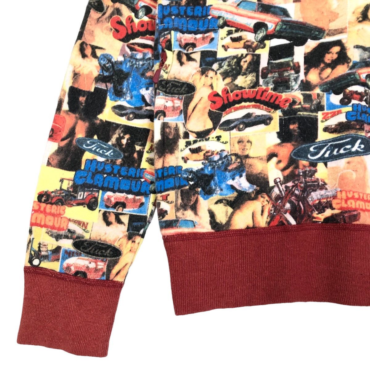 Hysteric Glamour Vintage Hysteric Glamour Showtime Full Print Sweatshirt Size US S / EU 44-46 / 1 - 4 Thumbnail