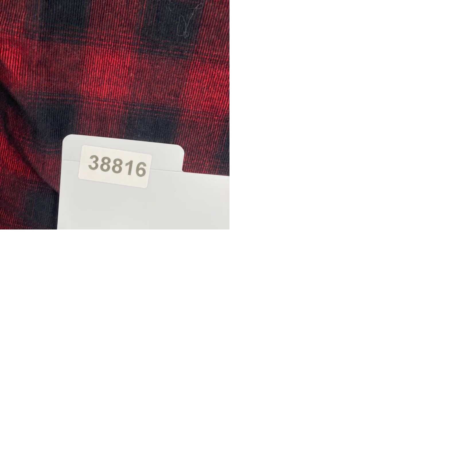 Vintage 7 Diamonds Corduroy Shirt Mens 2XL Red Plaid Regular Button-Up Pockets Size US XXL / EU 58 / 5 - 9 Thumbnail