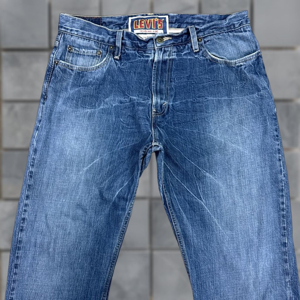 Levi's Levi's 527 Jeans Mens 36x30 Blue Bootcut 5-Pocket Denim Regular Waist 30 Inseam Western Cowboy Visible Faded Washed Out Vintage: No Size US 36 / EU 52 - 1 Thumbnail