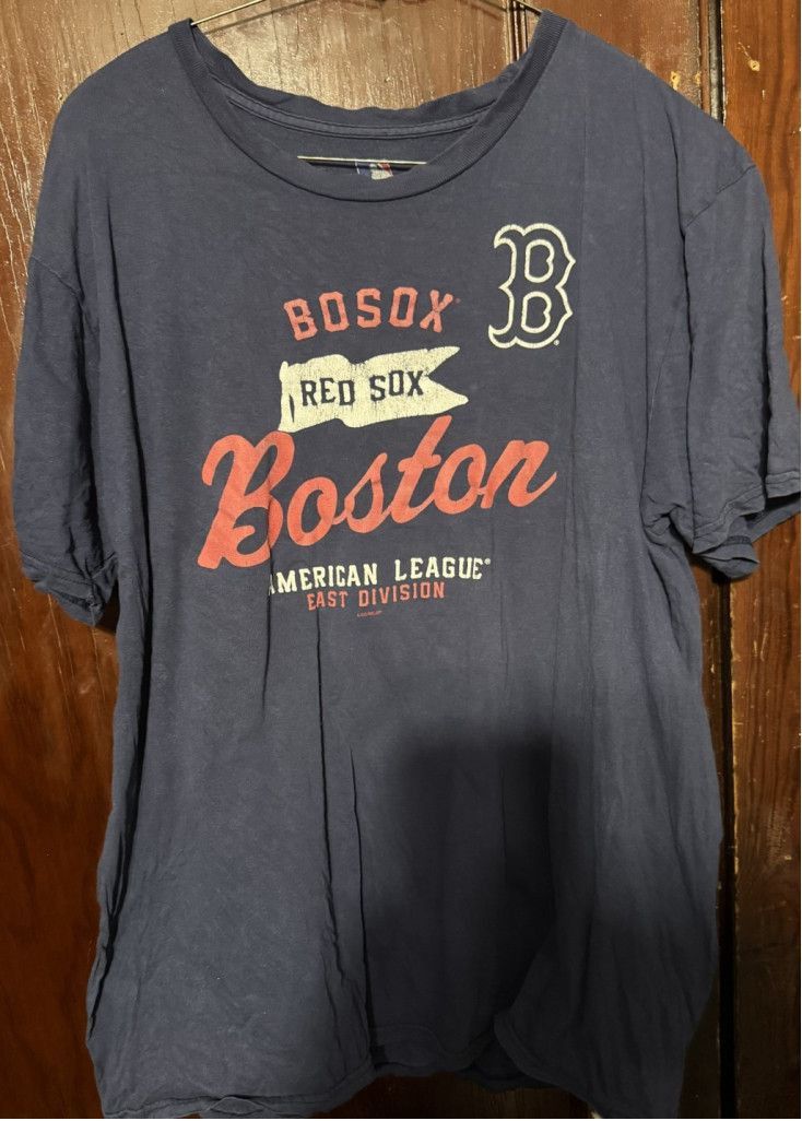The Unbranded Brand Boston Red Sox Short Sleeve Tee Men's L Blue MLB Size US L / EU 52-54 / 3 - 1 Thumbnail
