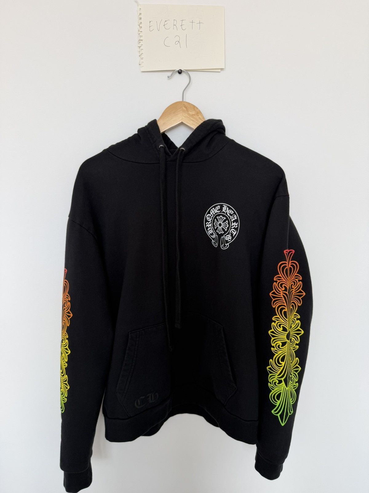 Chrome Hearts CHROME HEARTS FLORAL MULTICOLOR HOODIE Size US S / EU 44-46 / 1 - 1 Thumbnail