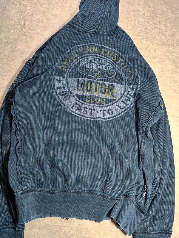 Affliction 2x oversize affliction hoodie reversibile Size US XXL / EU 58 / 5 - 8 Thumbnail