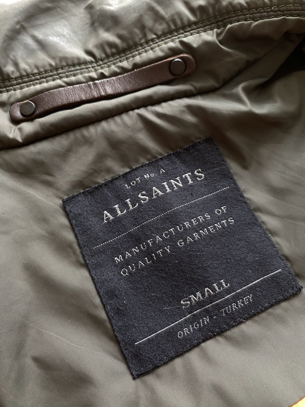 Allsaints Allsaints Lynx Biker Nylon Jacket Size US S / EU 44-46 / 1 - 6 Thumbnail