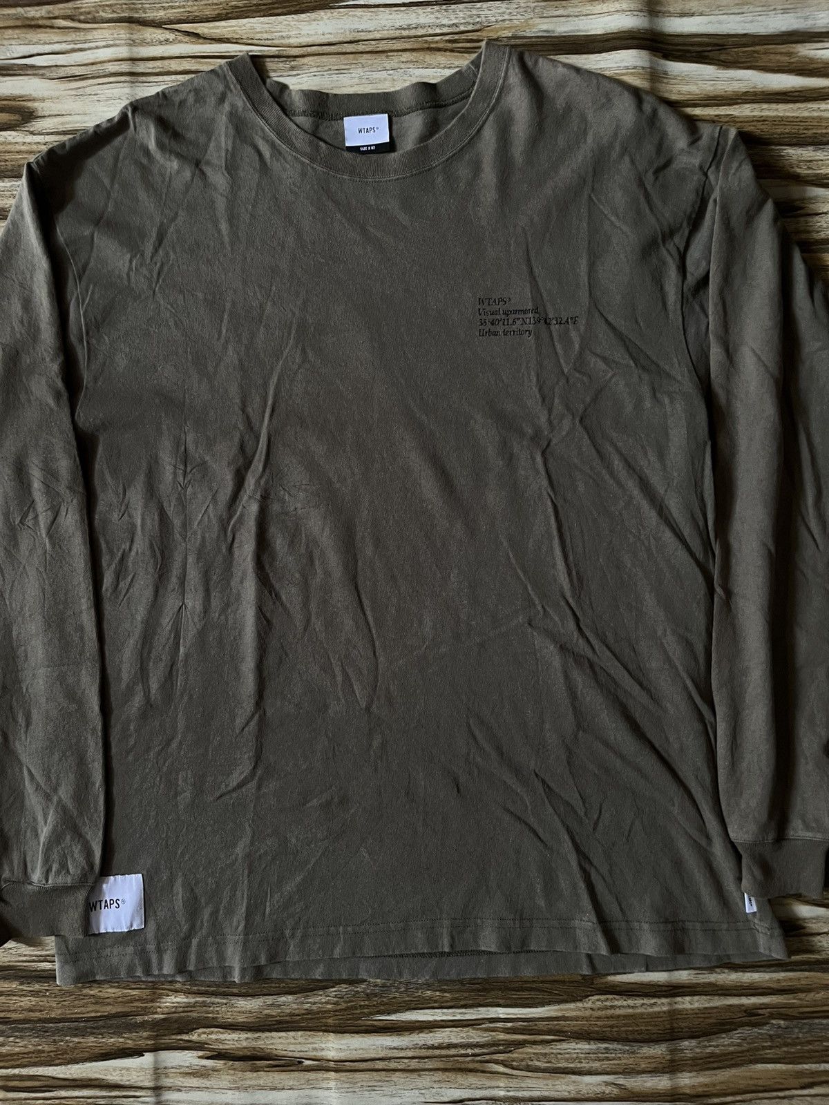Wtaps 🇯🇵 Wtaps Casual Longsleeve Spec Military in Green Size US M / EU 48-50 / 2 - 3 Thumbnail