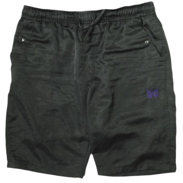 Needles Shorts Poly Slub Sateen String Cowboy Black Size US 26 / EU 42 - 1 Thumbnail