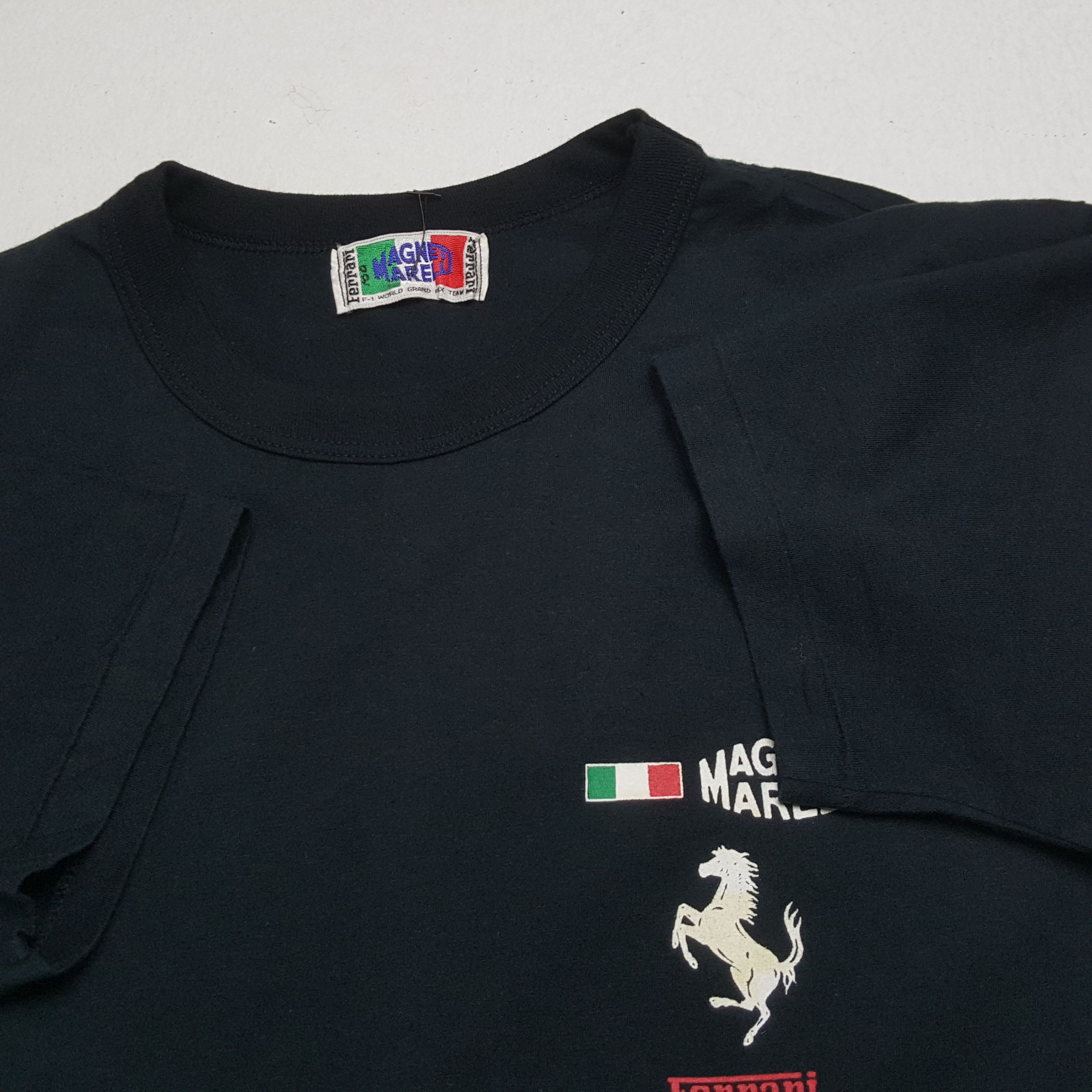 Ferrari MAGNETI MARELLI FERARI Luxury Motorsports Brand Tshirt Size US M / EU 48-50 / 2 - 6 Thumbnail