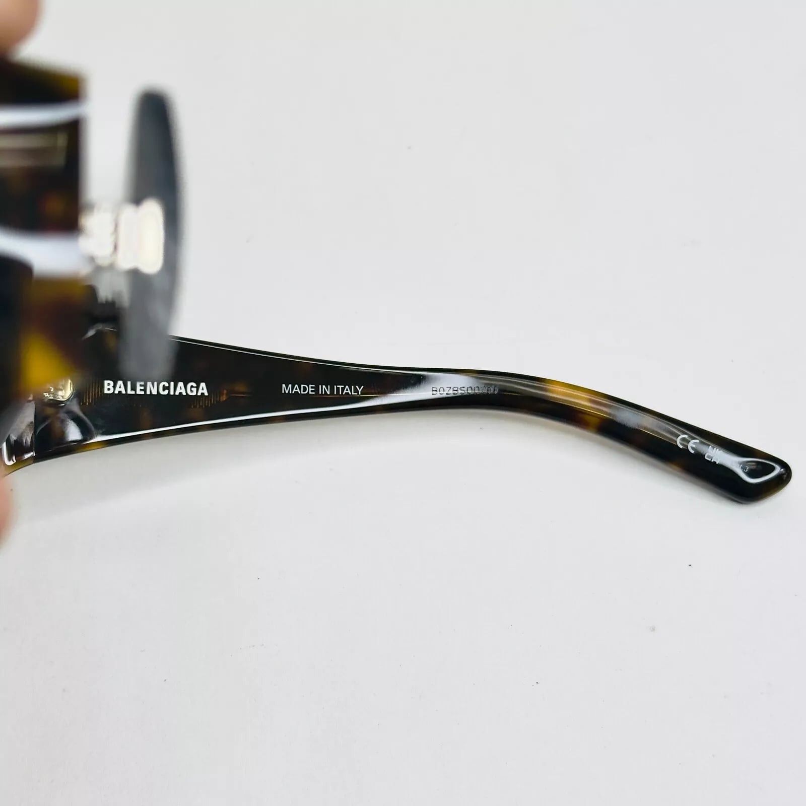 Balenciaga BALENCIAGA Oval 0267 Brown Logo Sunglasses BB0267S 002 Size ONE SIZE - 4 Thumbnail