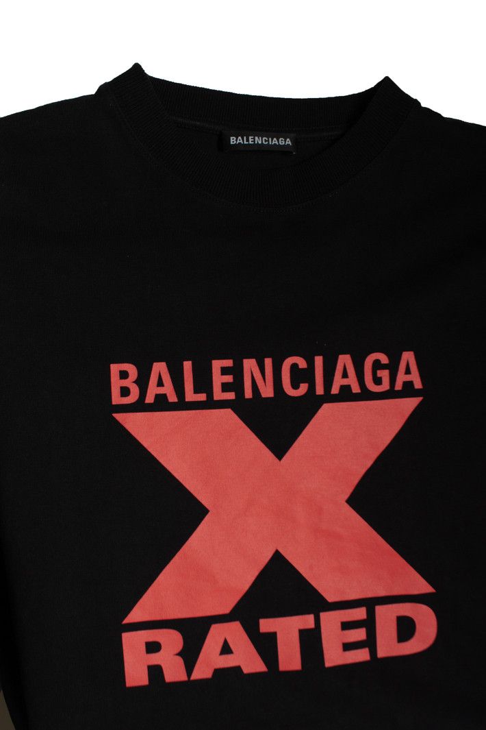 Balenciaga Balenciaga, X rated t- shirt 2019 Size US M / EU 48-50 / 2 - 6 Thumbnail