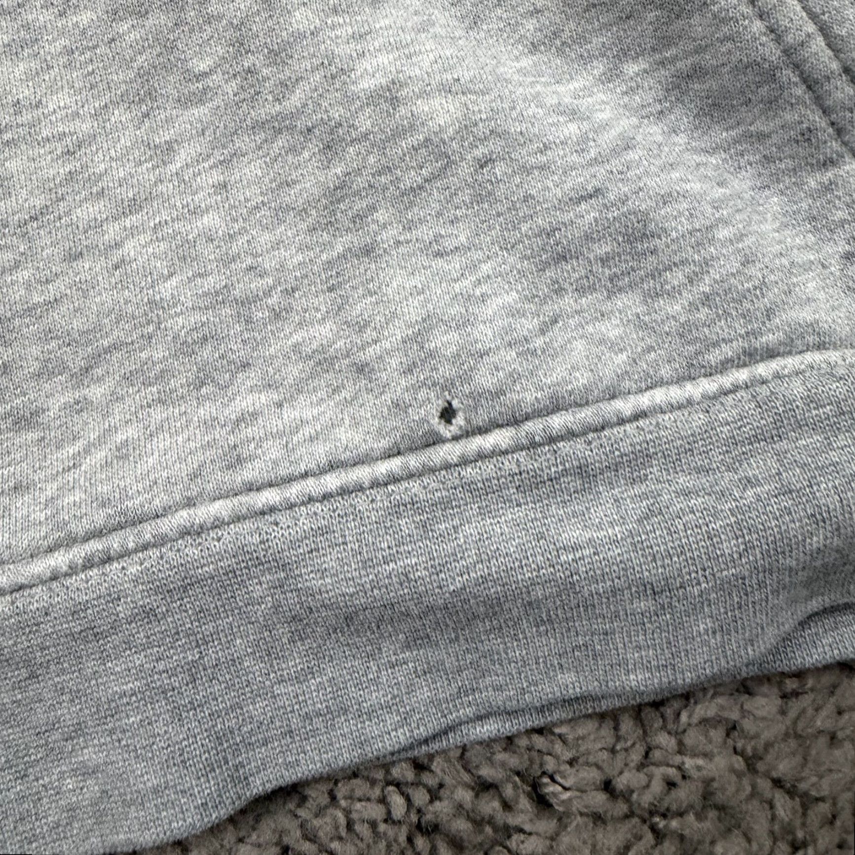 Nike Nike Hoodie Mens S Gray Fleece Pullover Hooded Sweatshirt with Pockets 835585-063 Size US S / EU 44-46 / 1 - 4 Thumbnail