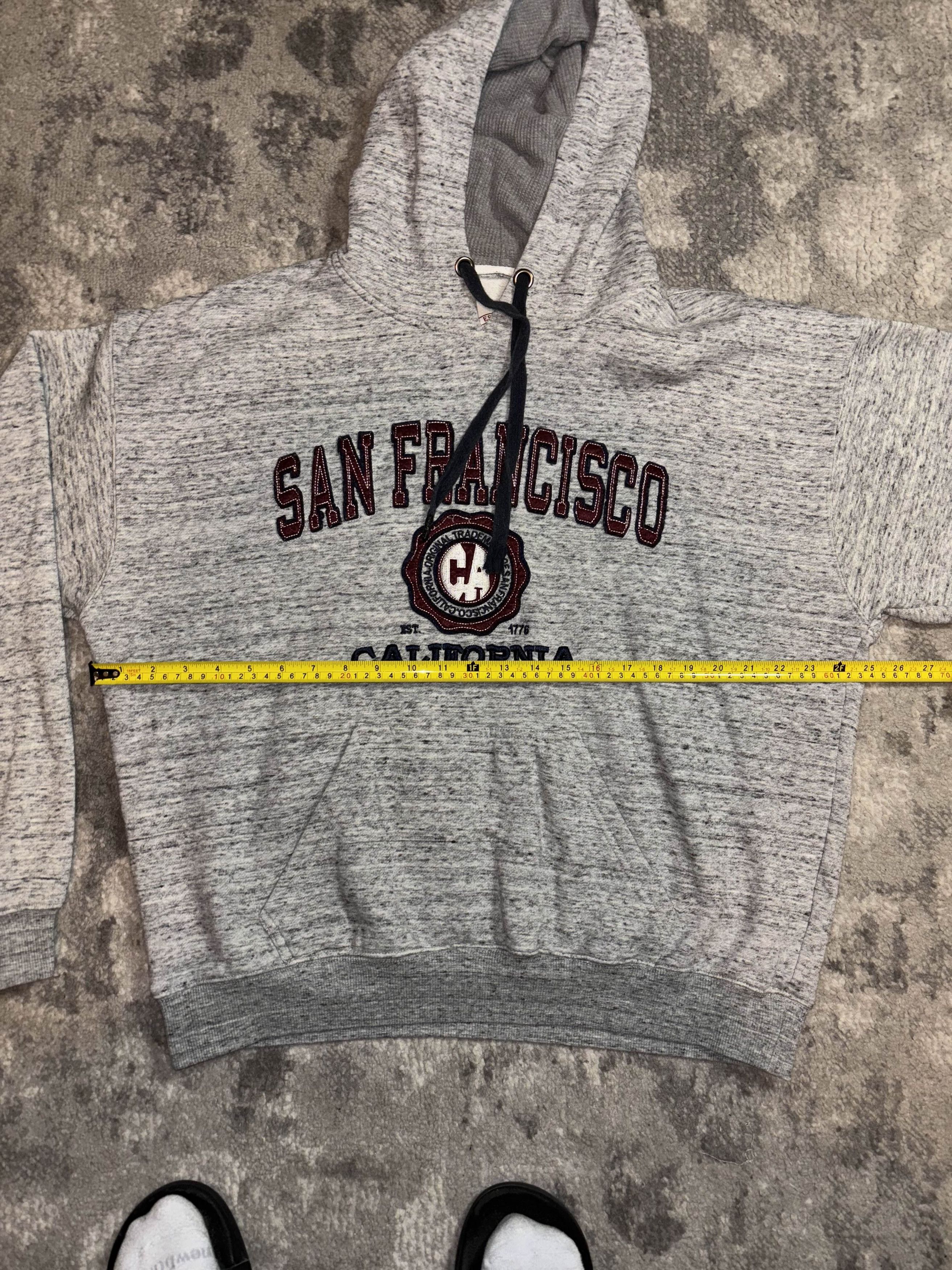 Vintage Y2K San Francisco California Destination Hoodie Size US XL / EU 56 / 4 - 7 Thumbnail