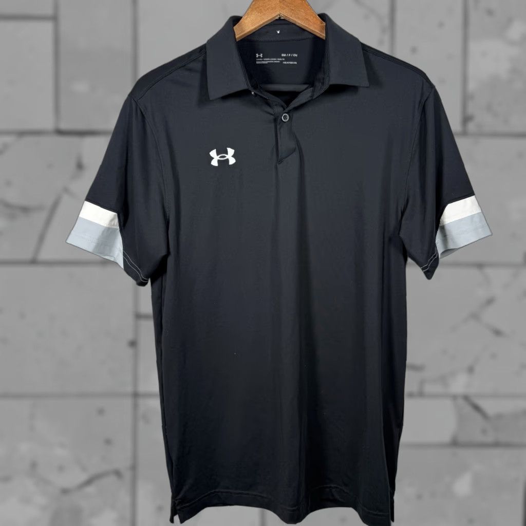 Under Armour Under Armour Polo Shirt Mens Athletic Black Size S Size US S / EU 44-46 / 1 - 1 Thumbnail