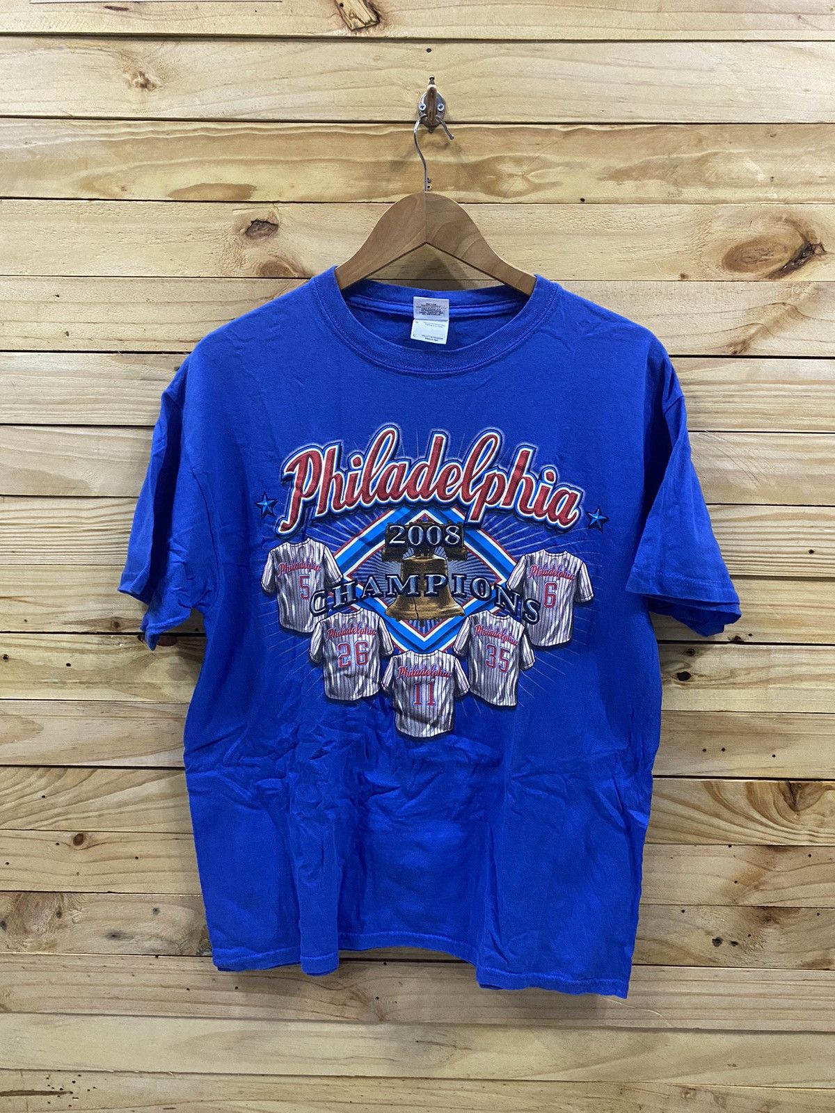 MLB Y2k Philadelphia 2008 champions tee Size US M / EU 48-50 / 2 - 1 Thumbnail