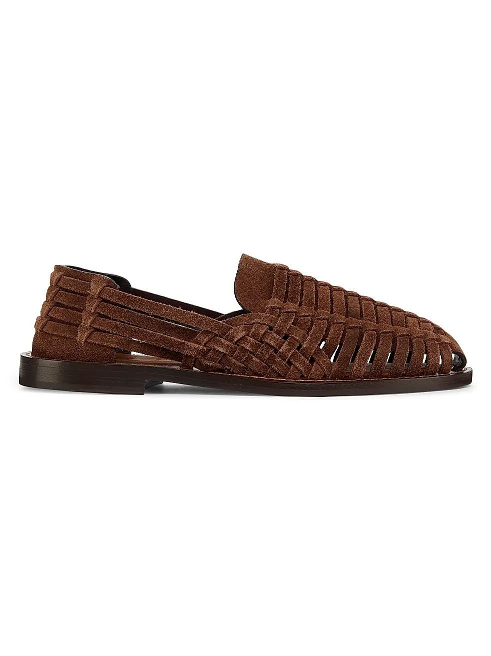 Brunello Cucinelli os11x0226 Woven Leather Sandals in Brown Size US 10 / EU 43 - 1 Thumbnail