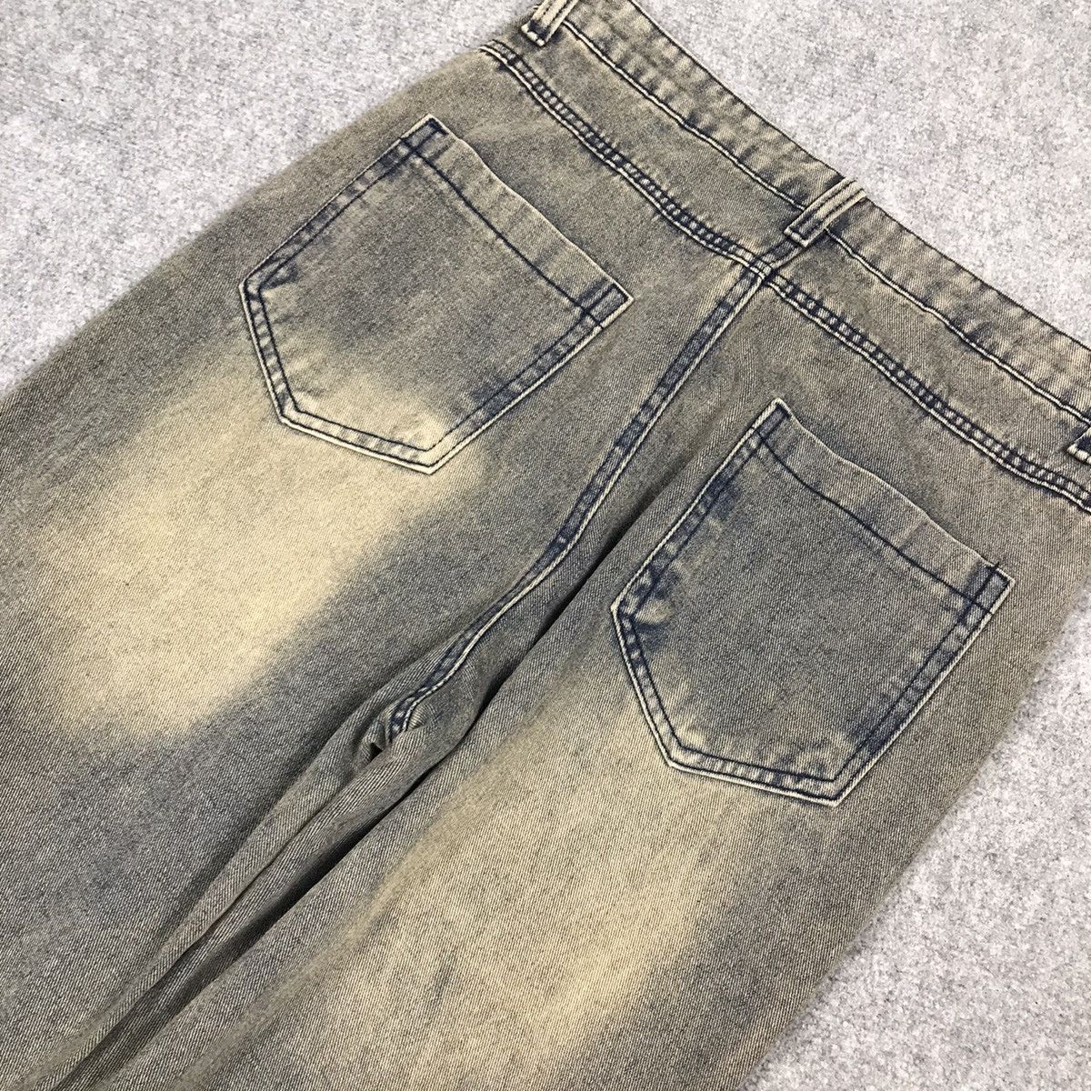 Japanese Brand DENIM RUSTY BAGGY MULTI POCKET JEANS PANTS Size US 29 - 8 Thumbnail