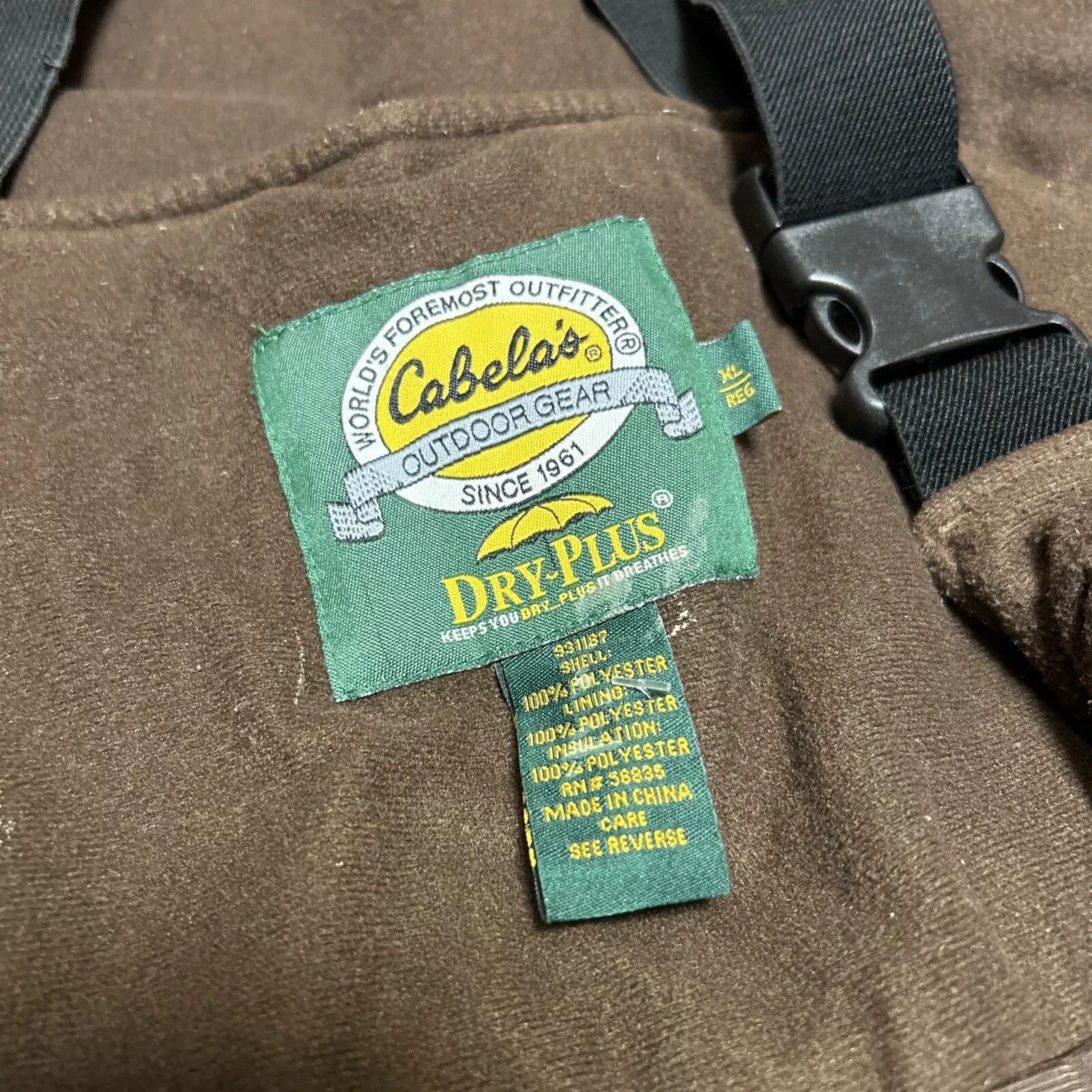 Cabelas Cabelas Insulated Jacket & Bibs Dry-Plus Silent Size US 36 / EU 52 - 8 Thumbnail