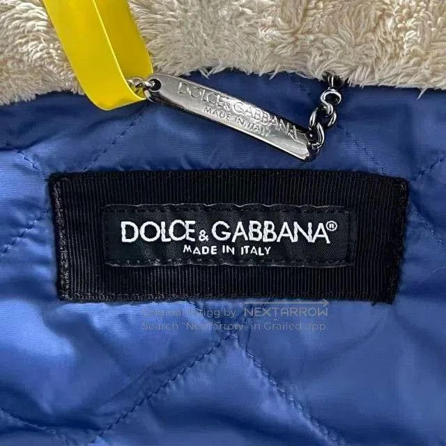Dolce & Gabbana Dolce & Gabbana Blue Bear Eco Fur Coat. Size US S / EU 44-46 / 1 - 4 Thumbnail
