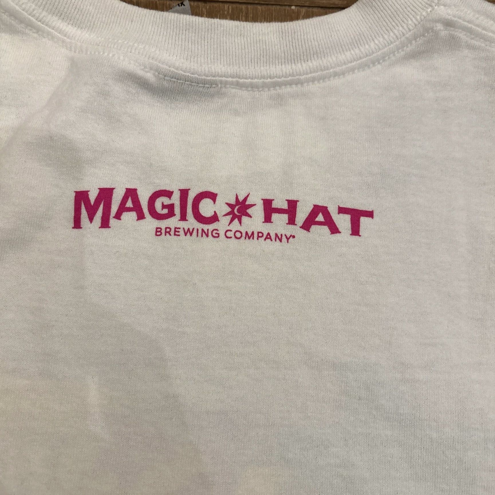 Vintage RARE Magic Hat Brewing Co. Margarita Goes T-Shirt Adult XL White Mens Size US XL / EU 56 / 4 - 5 Thumbnail