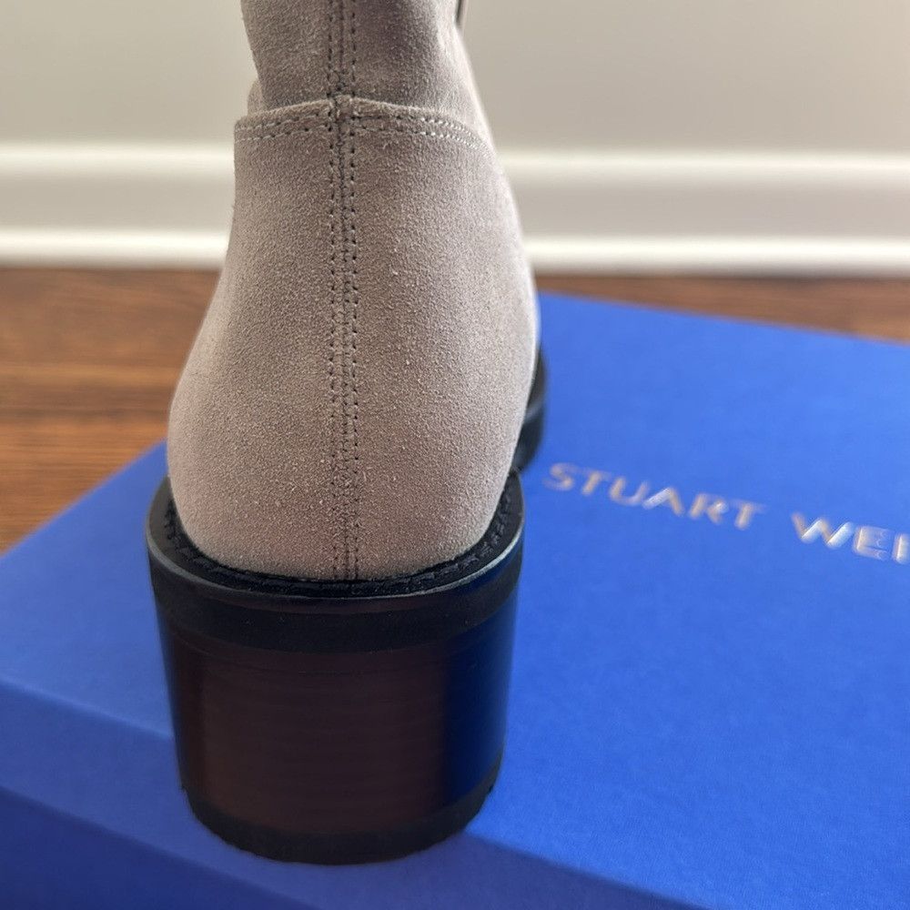Stuart Weitzman Stuart Weitzman Boulevard Suede Pull On Bootie. New, in box Size US 9.5 / IT 39.5 - 5 Thumbnail