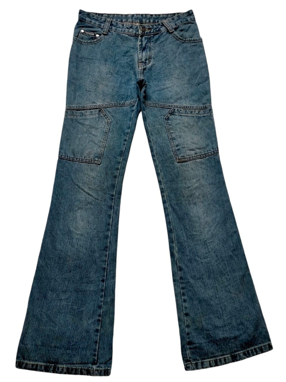 Hysteric Glamour × Japanese Brand Flare Jeans Jordan 83 Nba Tzm Boot cut Denim Size US 30 / EU 46 - 2 Thumbnail