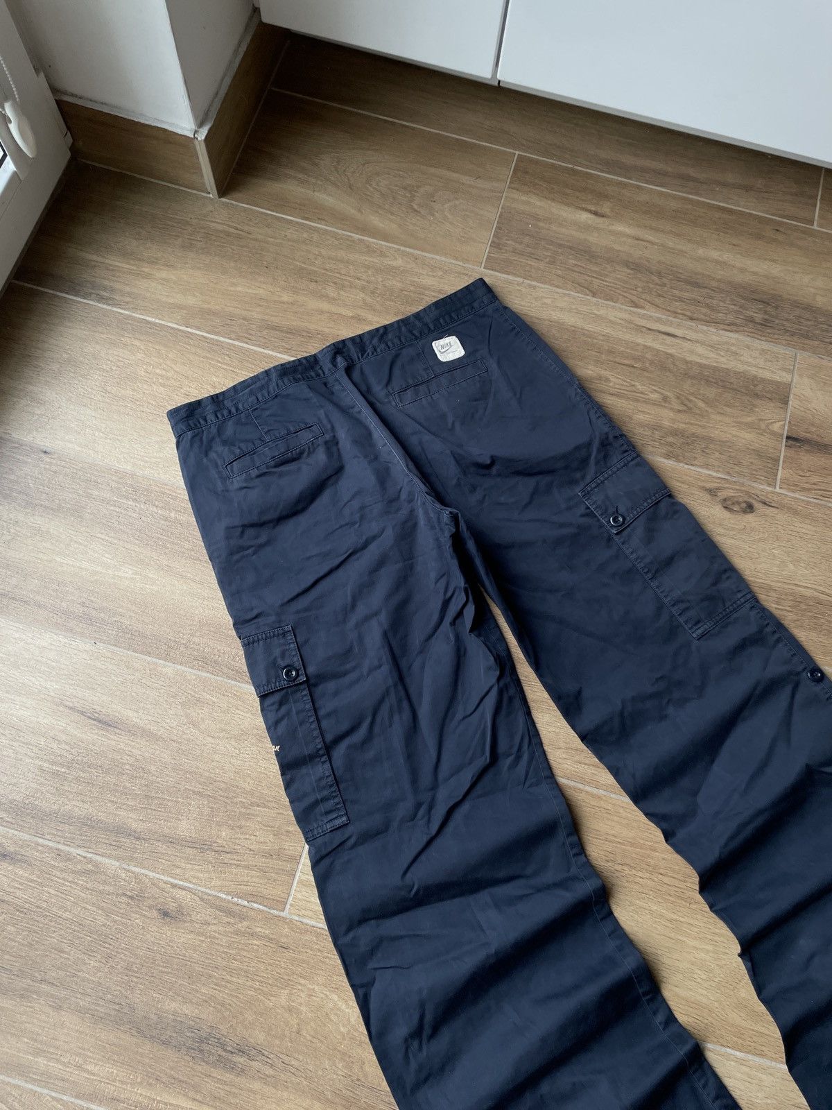 Nike Nike Vintage Cargo Pants Baggy Wide Japanese Avant Garde Y2K Size US 32 / EU 48 - 7 Thumbnail