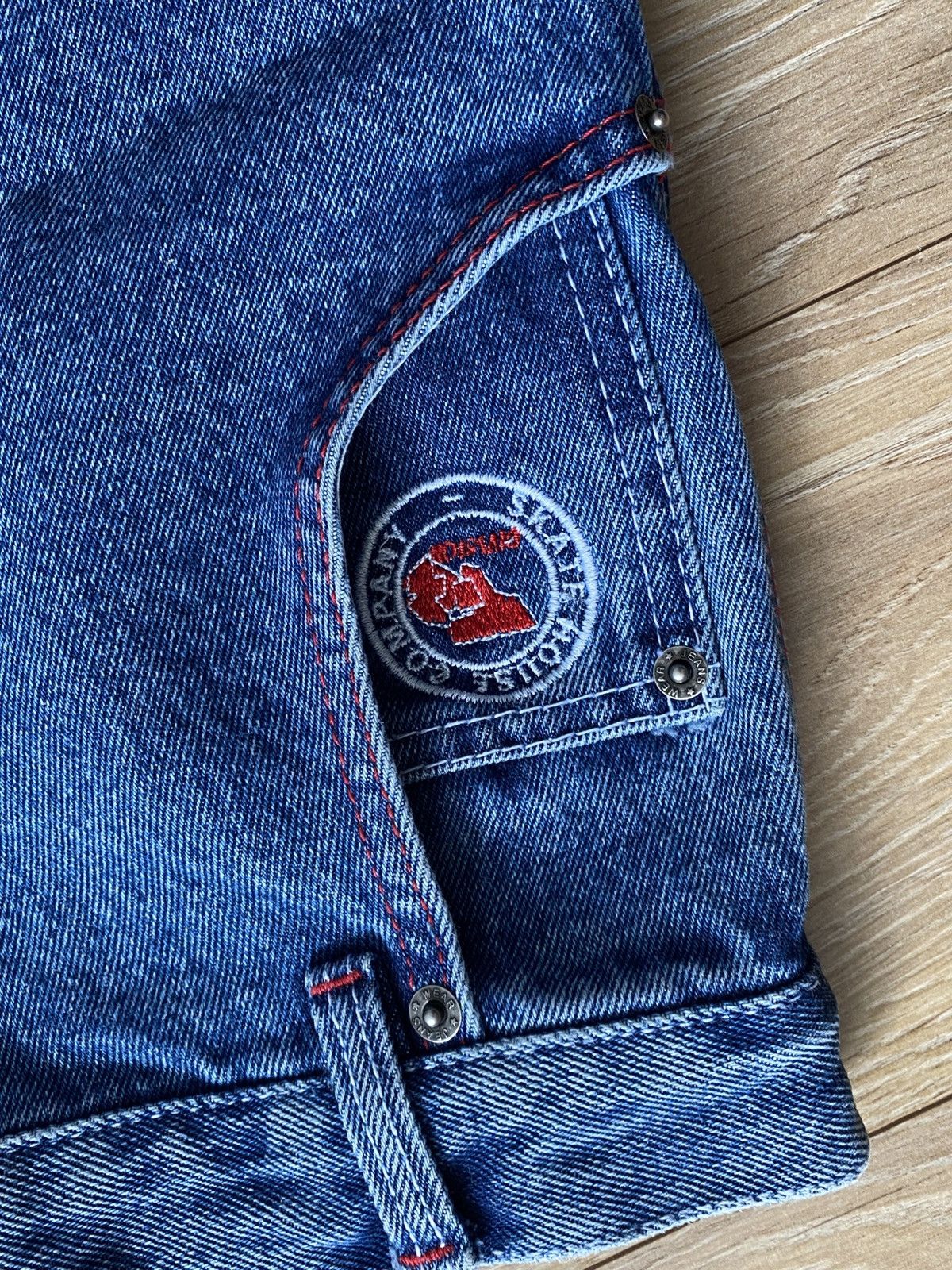 Fubu × Vintage Fubu Vintage Y2k Denim Jeans Pants Trousers Hiphop Drip Swag Size 26" / US 2 / IT 38 - 6 Thumbnail