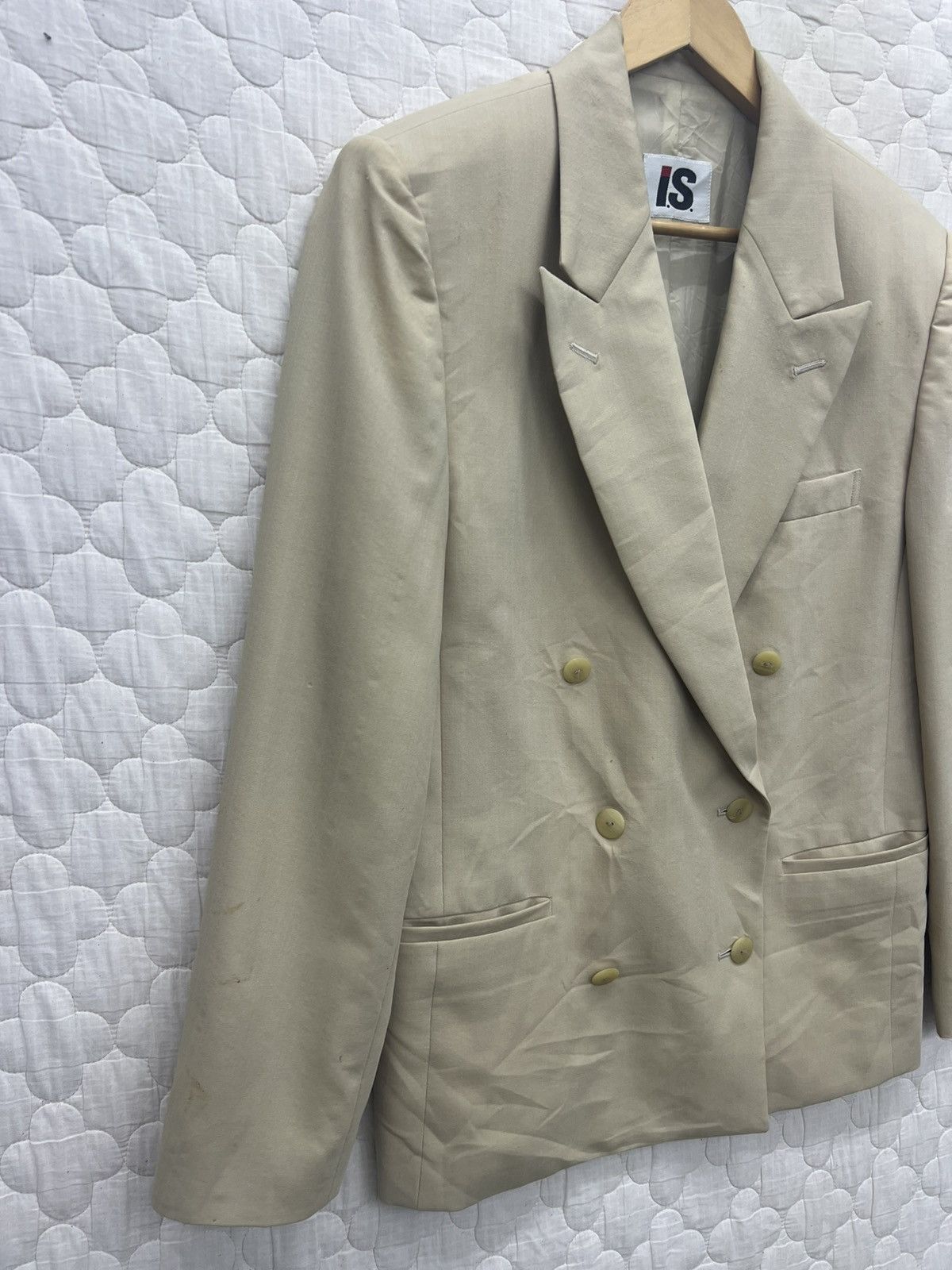 Issey Miyake ARCHIVES🔥🔥🔥VTG ISSEY MIYAKE DOUBLE BREASTED BLAZER Size US M / EU 48-50 / 2 - 2 Thumbnail