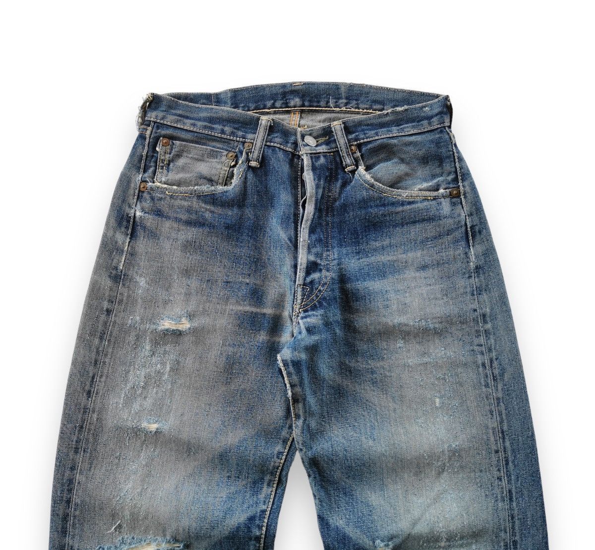 Japanese Brand × Pherrow's Pherrows Selvedge Jeans Looklike Style Kurt Kobain Size US 29 - 7 Thumbnail