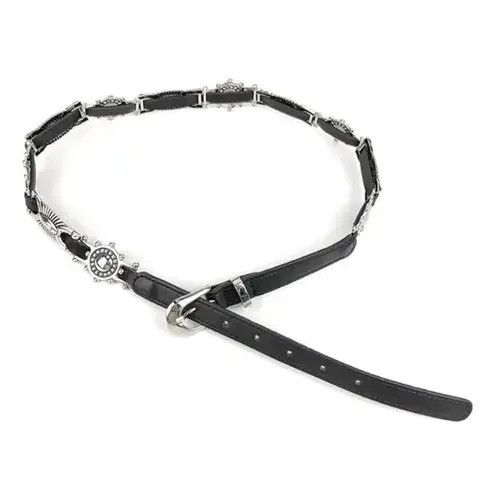 Japanese Brand × Vintage Outdoor punk rock multi pendant pu leather belt Size ONE SIZE - 3 Thumbnail