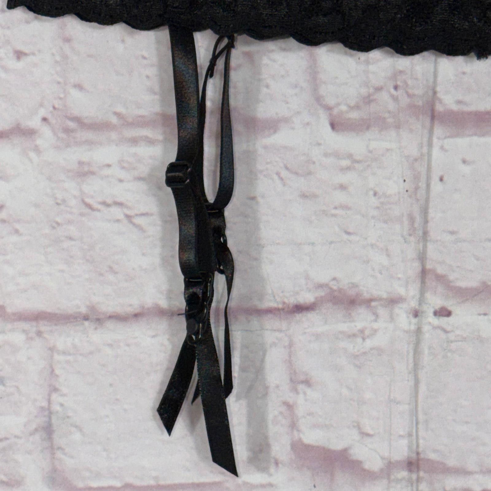 Other Medium Black Lace Garter Belt with Adjustable Straps Size ONE SIZE - 3 Thumbnail