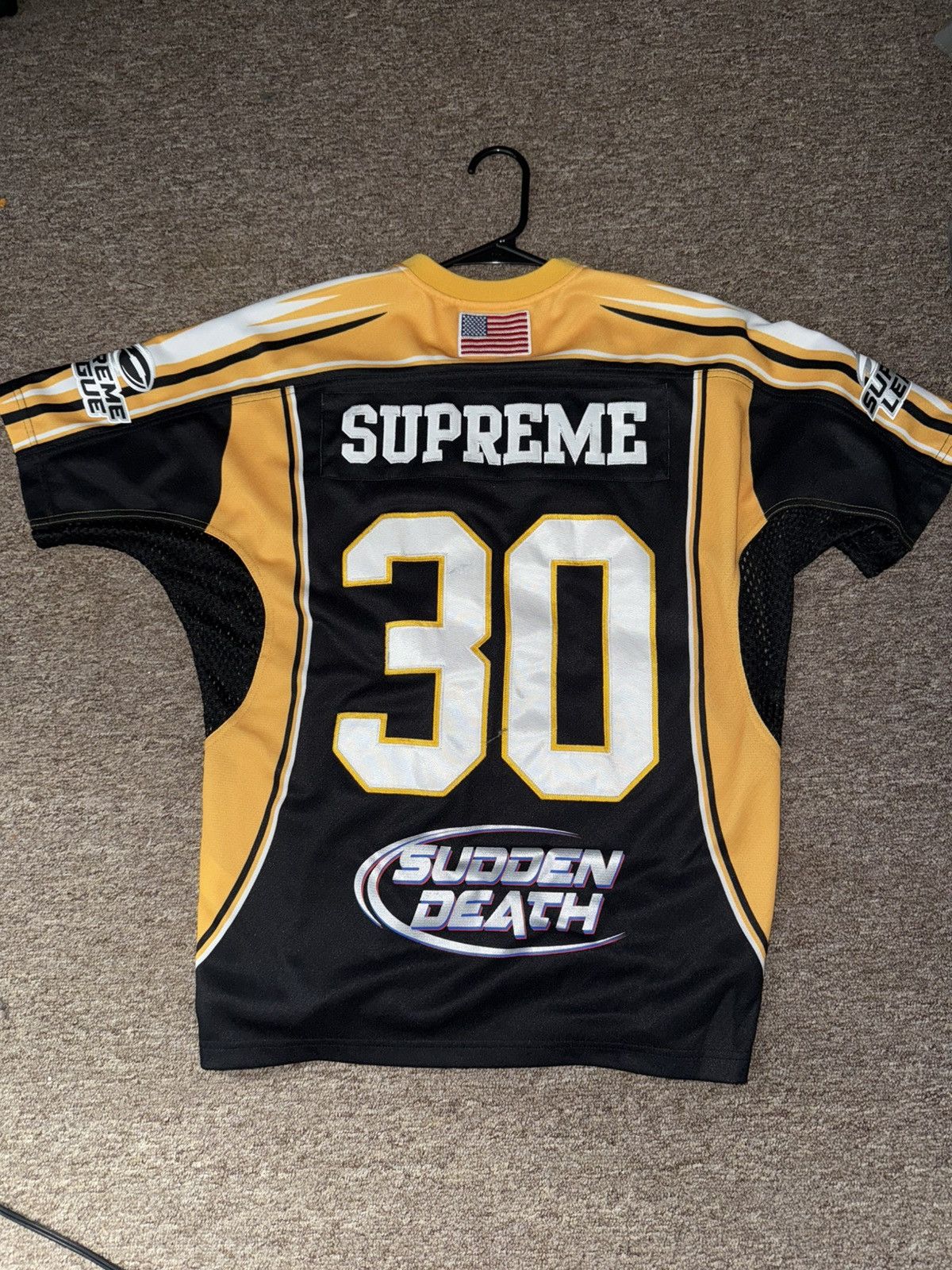 Supreme Supreme Sudden Death Jersey | Grailed