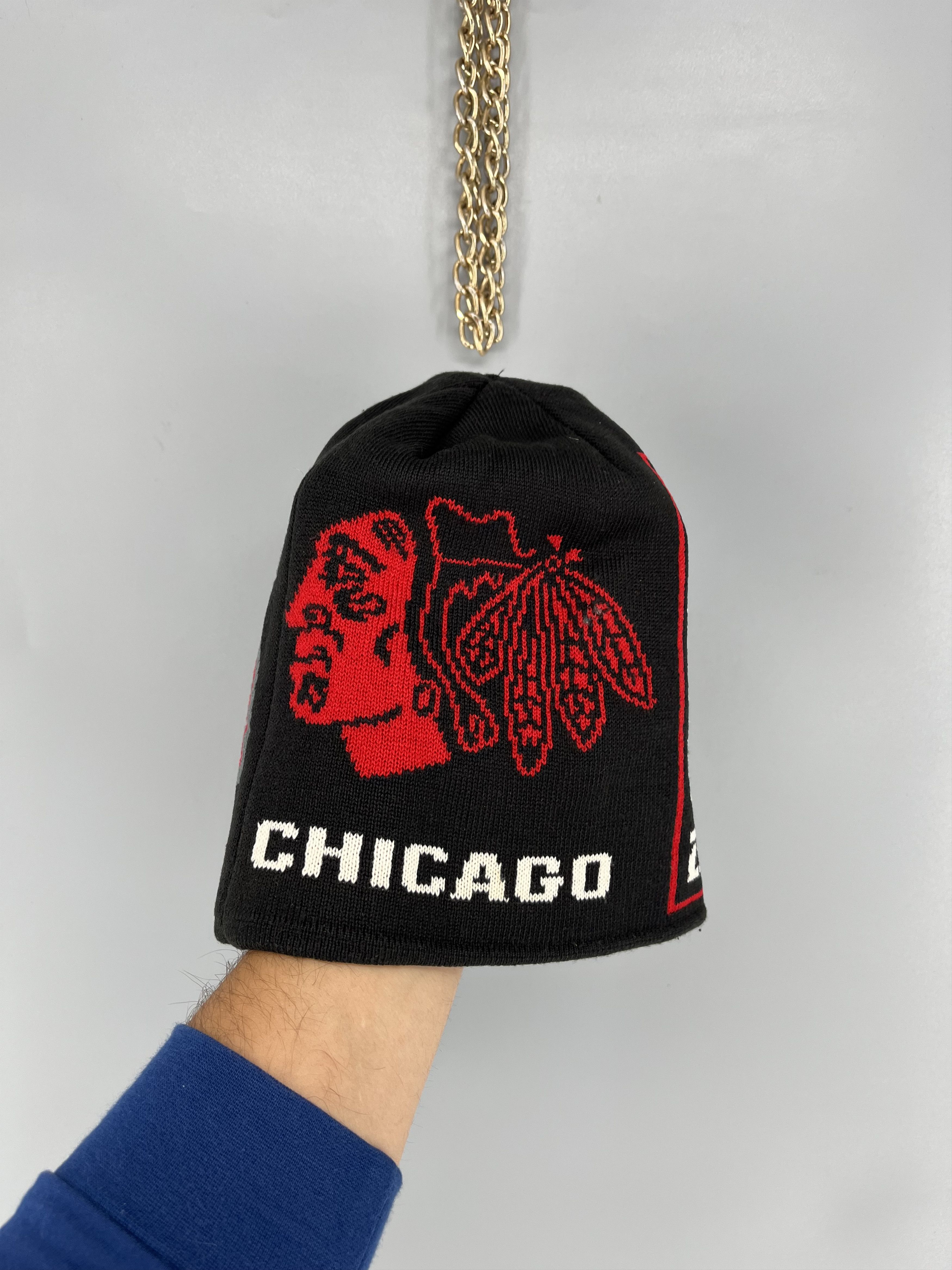 Reebok Reebok Men's Chicago Blackhawks Fanatics Red/Black Size ONE SIZE - 1 Thumbnail