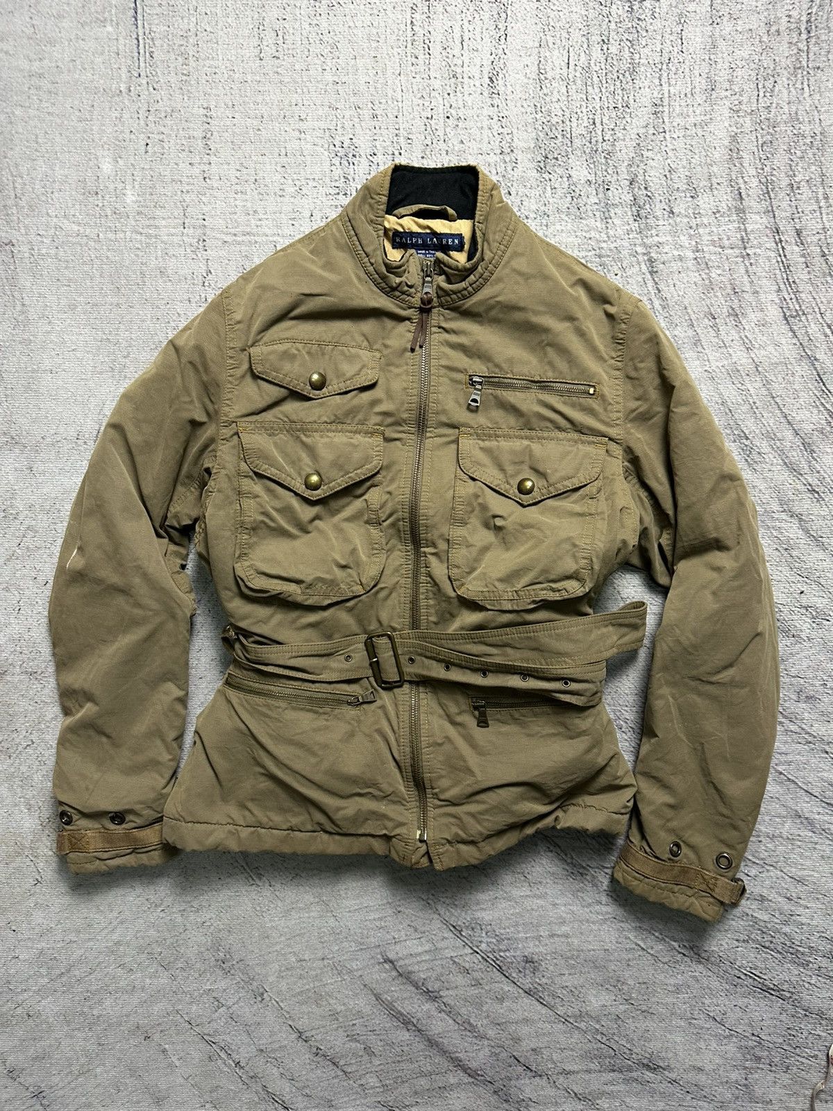 Polo Ralph Lauren × Ralph Lauren Polo Ralph Lauren Women Biker Jacket Size M / US 6-8 / IT 42-44 - 1 Thumbnail