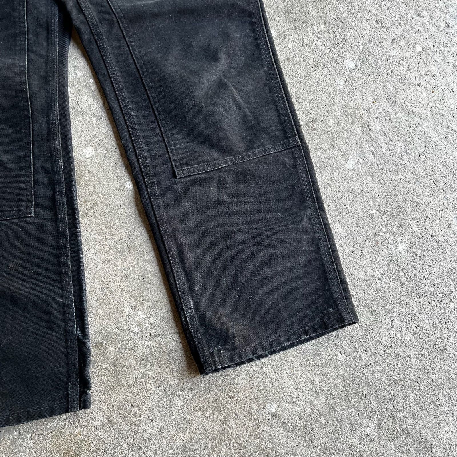 Carhartt × Vintage Carhartt black double knee work wear carpenter pants Size US 31 - 8 Thumbnail