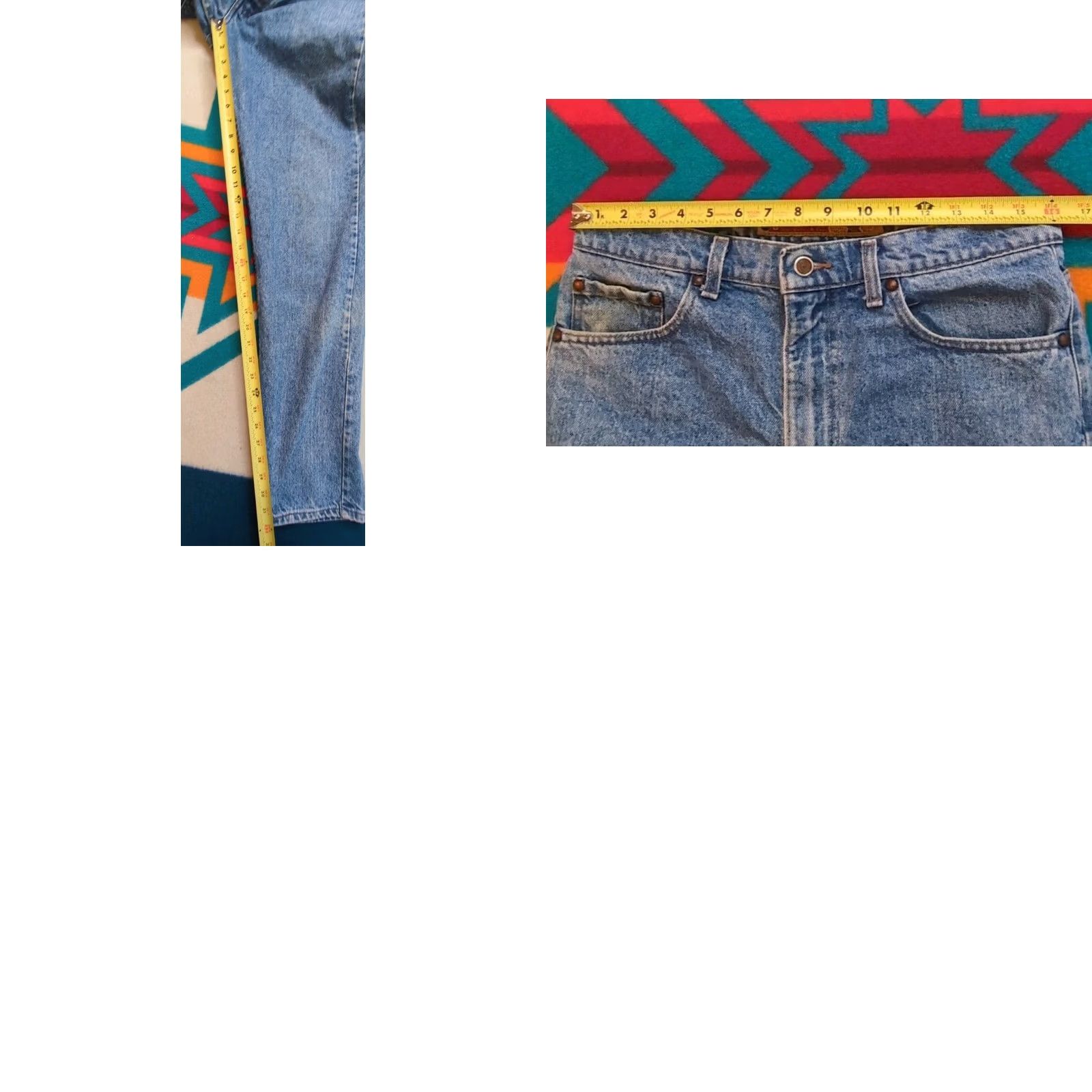 Levi's VINTAGE Levi's Silvertab Denim Jeans 32x32 Made in USA 1990s Mens Blue Straigh Size US 32 / EU 48 - 8 Thumbnail
