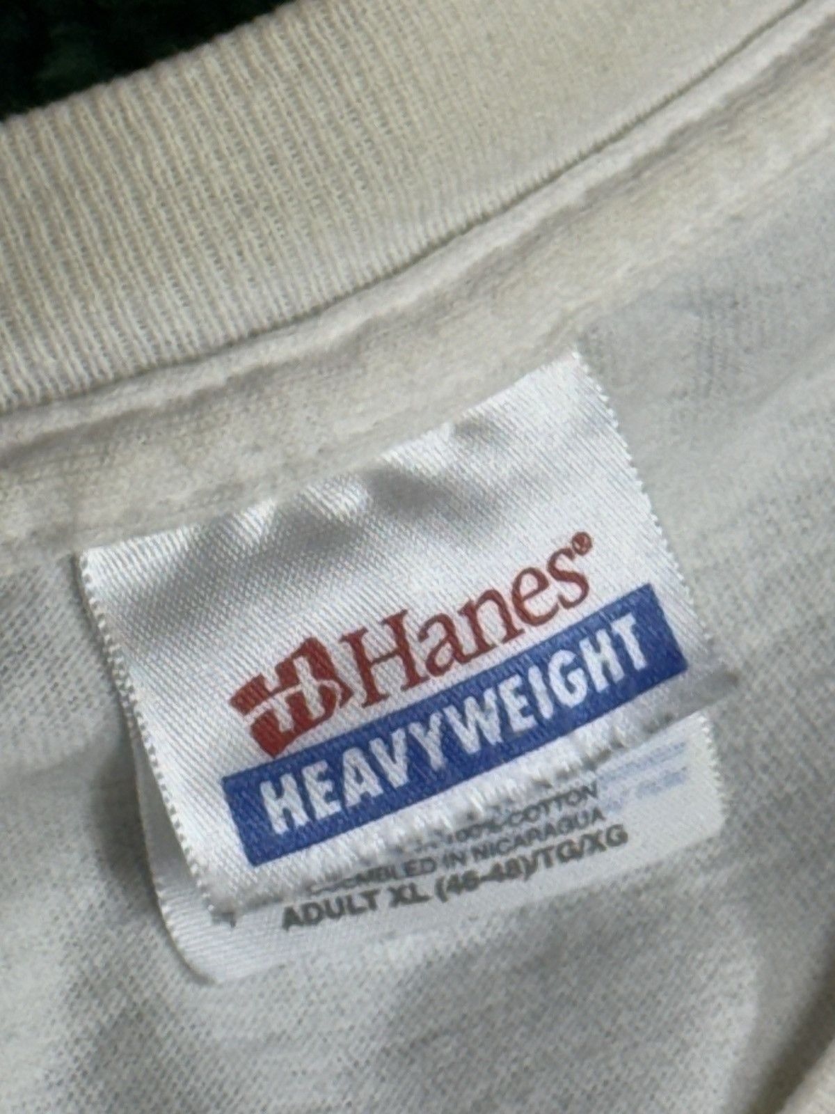 Vintage Vintage Hanes MLB 9/11 911 Never Forget Logo Tee White XL Size US XL / EU 56 / 4 - 3 Thumbnail