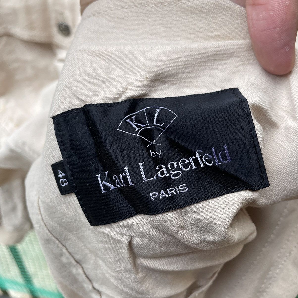 Karl Lagerfeld 🔥Vintage Karl Lagerfeld Double Pocket Casual Designer Jacket Size US M / EU 48-50 / 2 - 11 Thumbnail