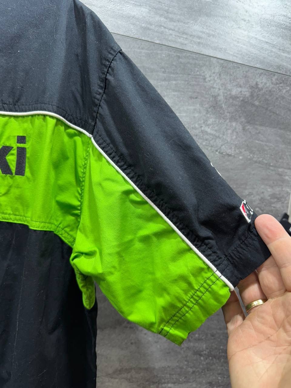 Vintage Kawasaki Racing Team Button Up Shirt Moto Size US L / EU 52-54 / 3 - 20 Thumbnail