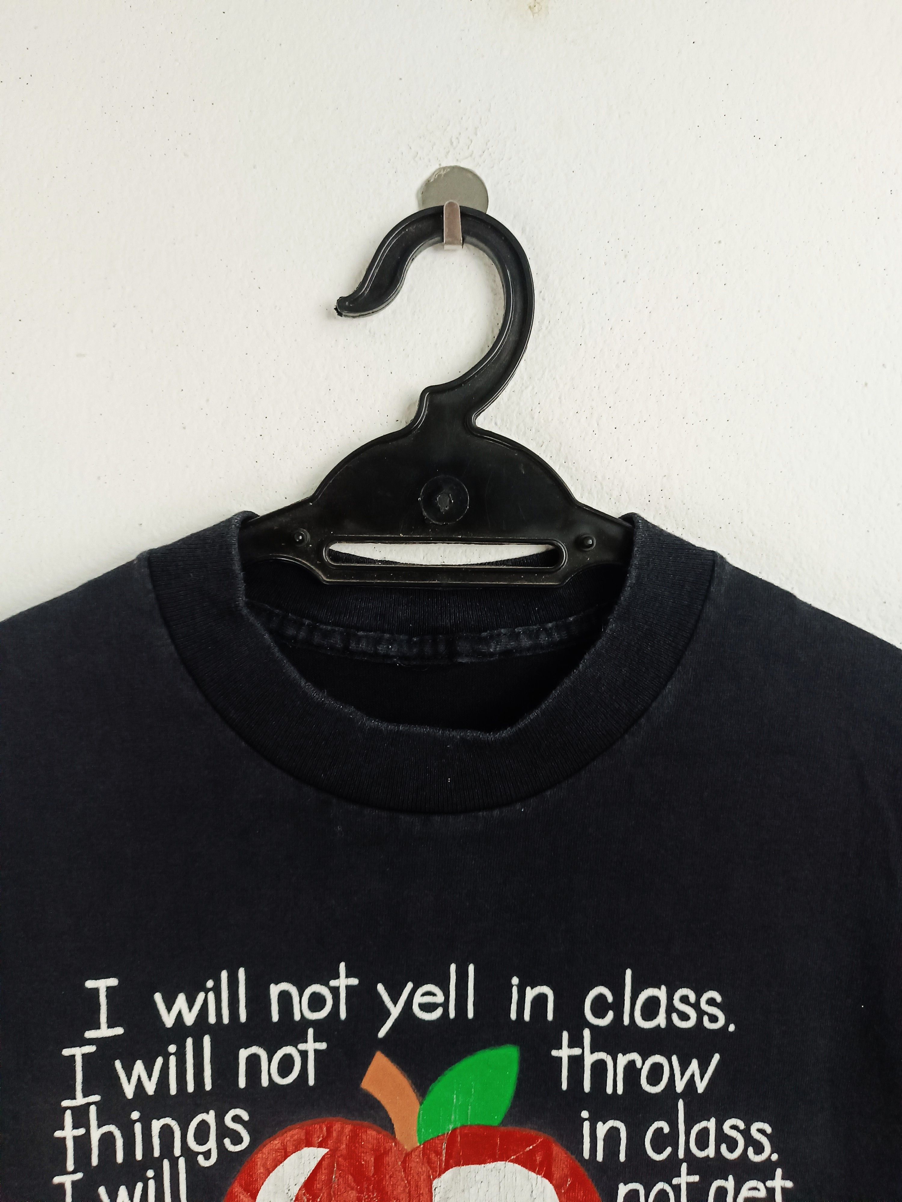 Vintage VINTAGE 90'S APPLE I AM A TEACHER QUOTE FUNNY VERY RARE TEE Size US S / EU 44-46 / 1 - 15 Thumbnail