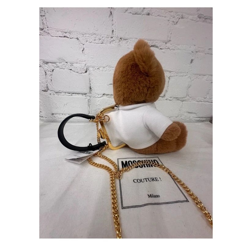 Moschino AW19 Moschino Couture Jeremy Scott Teddy Bear Pouch Clutch Size ONE SIZE - 19 Thumbnail