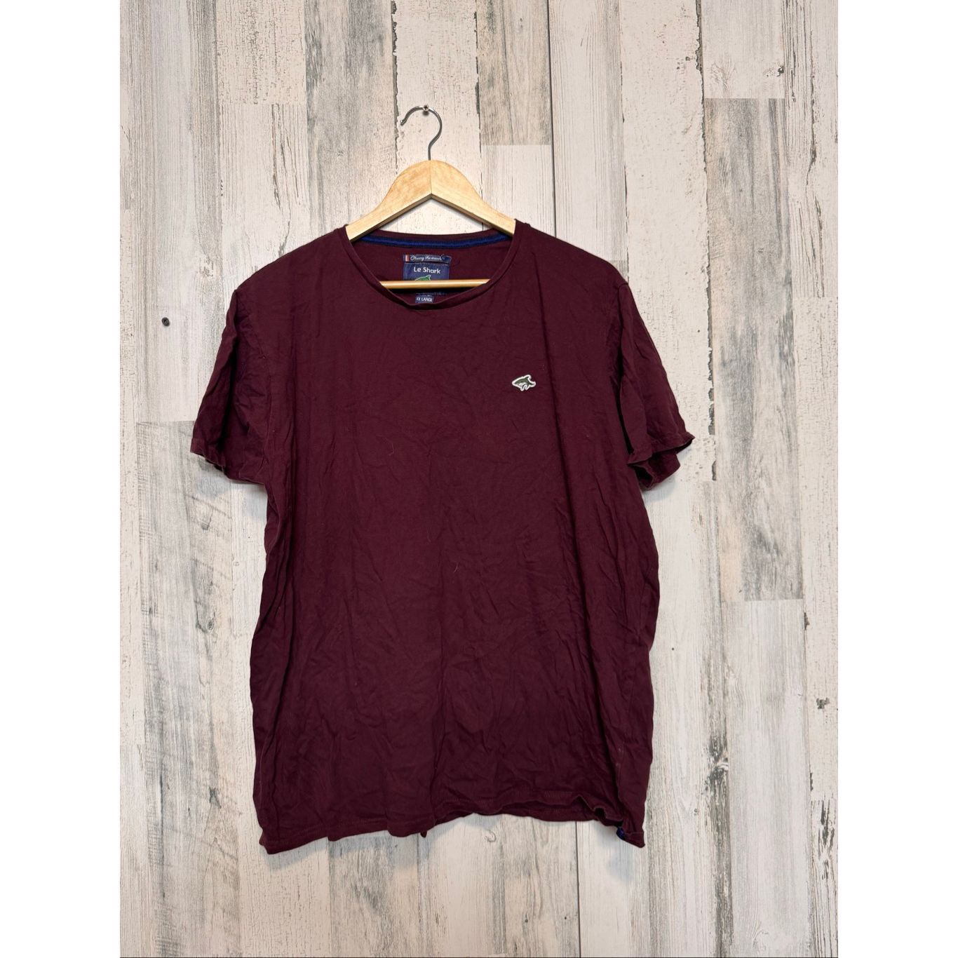 Other Le Shark Men’s Maroon Crewneck T-Shirt Logo Tee XXL Casual Cotton NWT Size US XXL / EU 58 / 5 - 1 Thumbnail