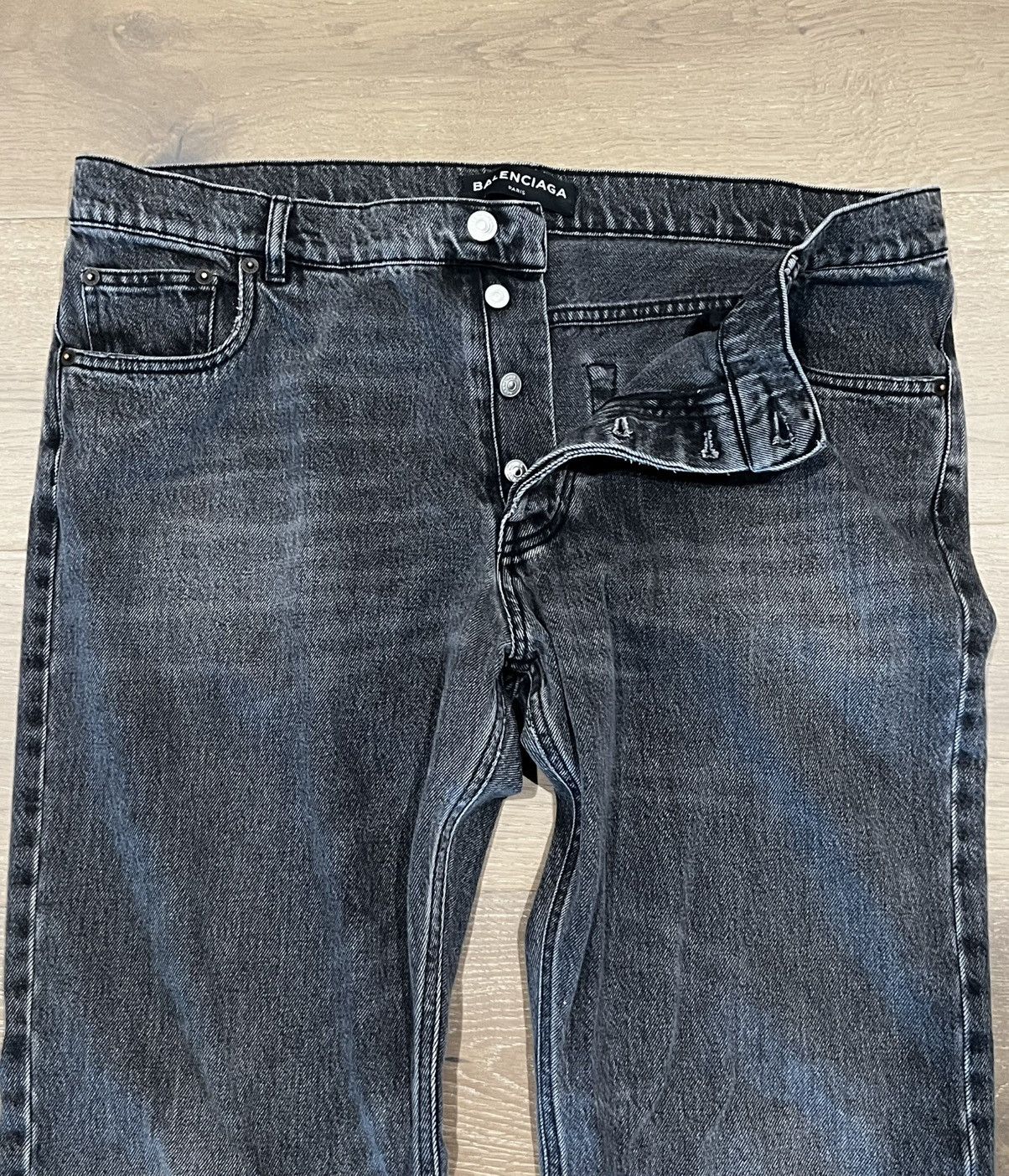 Balenciaga Balenciaga Black Denim Jeans Size US 36 / EU 52 - 5 Thumbnail
