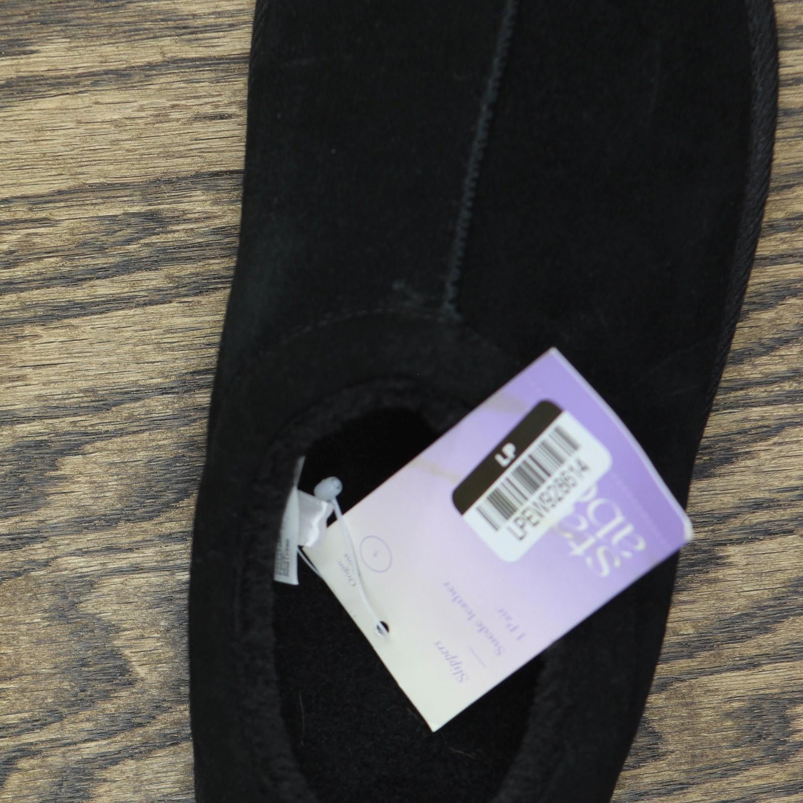 Other Nwt Stars Above Amira Suede Clog Slippers 88498483 Black 5m Size US 5 / IT 35 - 6 Thumbnail