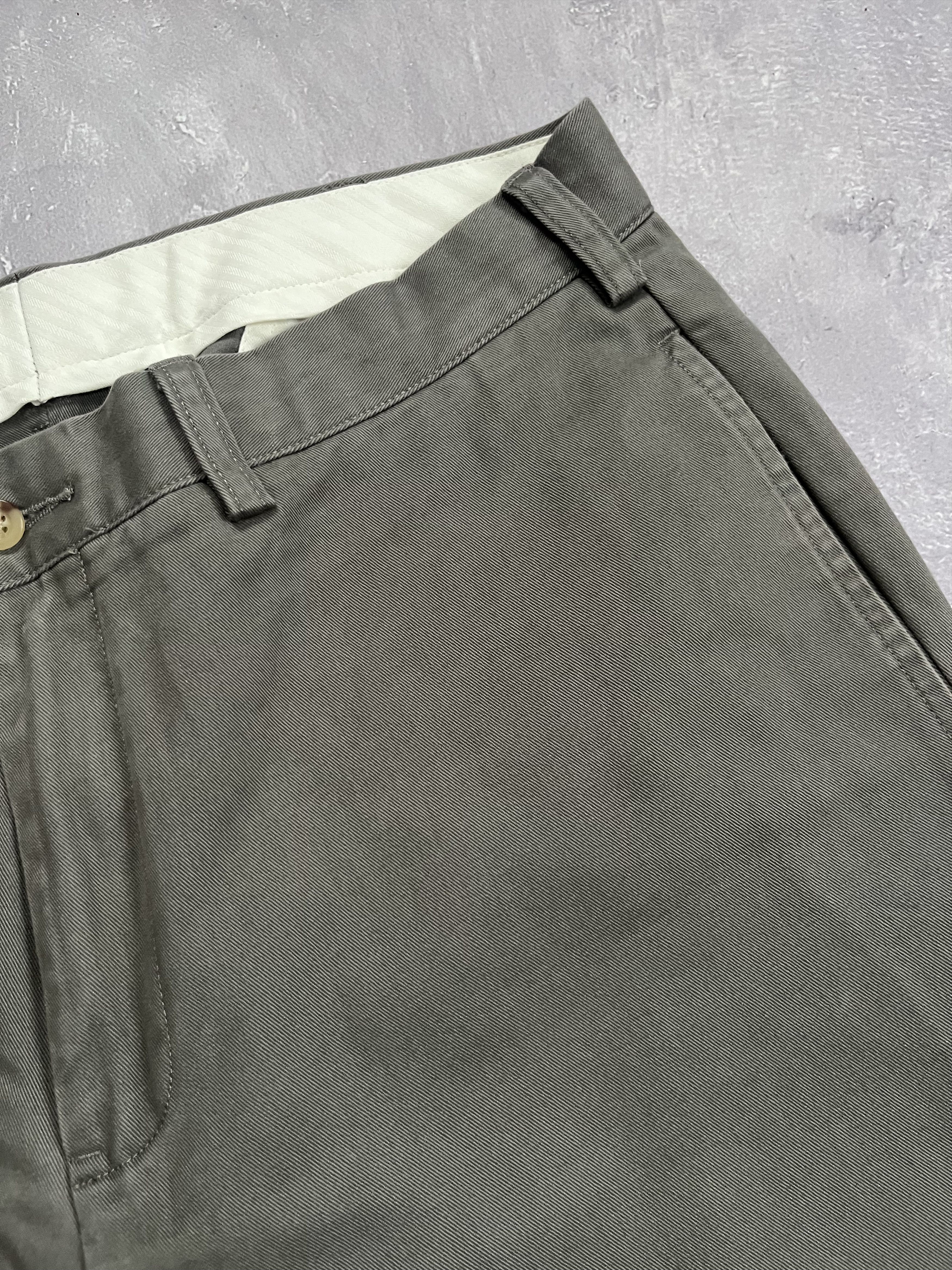 Polo Ralph Lauren Polo Ralph Lauren Classic Fit Chino Pants Gray Work Office Size US 34 / EU 50 - 6 Thumbnail