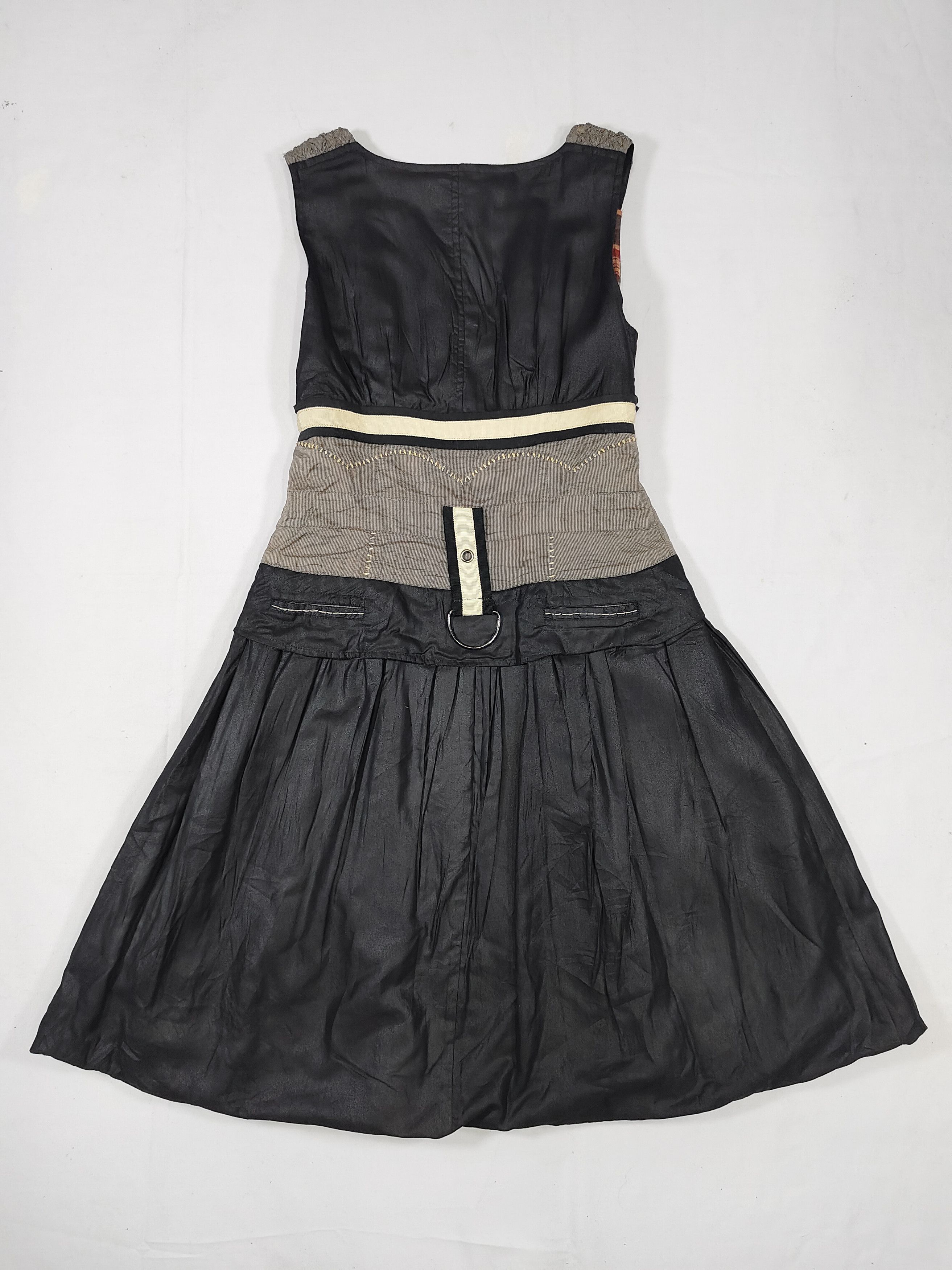 Le Grande Bleu (L.G.B.) 00s Mariagrazia panizzi❤️‍🔥Gothic Utility Harness Belt Dres Size M / US 6-8 / IT 42-44 - 8 Thumbnail